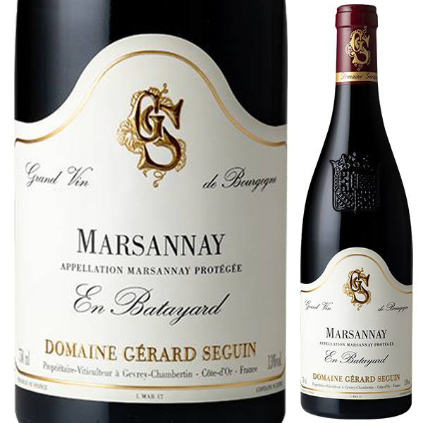 マルサネ ルージュ アン バタイヤール 2023 ジェラール セガン 750ml  [赤]