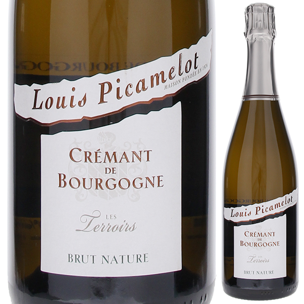 クレマン ド ブルゴーニュ ブリュット ナチュール NV ルイ ピカメロ 750ml  [発泡白]
