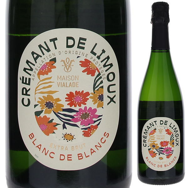 クレマン ド リムー メゾン ヴィアラード エクストラ ブリュット ブラン ド ブラン NV ドメーヌ オリオル 750ml  [発泡白]