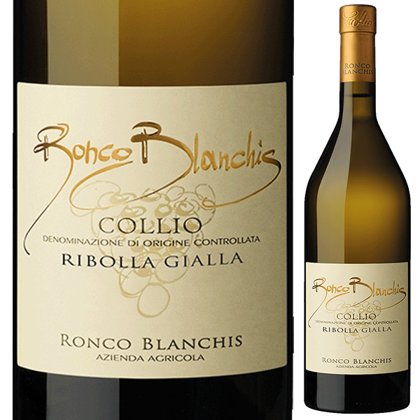 コッリオ リボッラ ジャッラ 2023 ロンコ ブランキス 750ml  [白]
