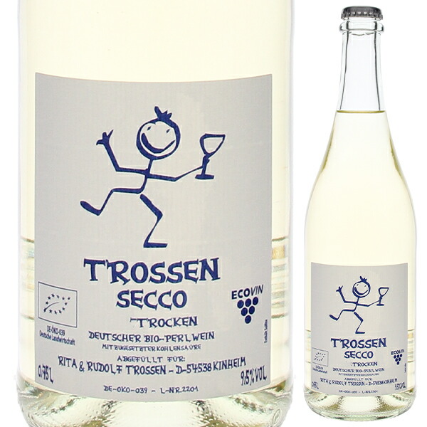 トロッセン セッコ トロッケン 2023 リタ ウント ルドルフ トロッセン 750ml  [発泡白] 自然派
