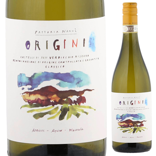 カステッリ ディ イェージ ヴェルディッキオ リゼルヴァ クラッシコ オリージニ 2022 ファットリア ナンニ 750ml  [白]