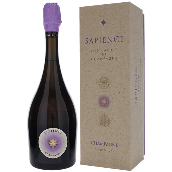 [ギフトボックス入り]ブリュット ナチュール サピエンス プルミエ クリュ 2017 マルゲ 750ml  [発泡白] 自然派