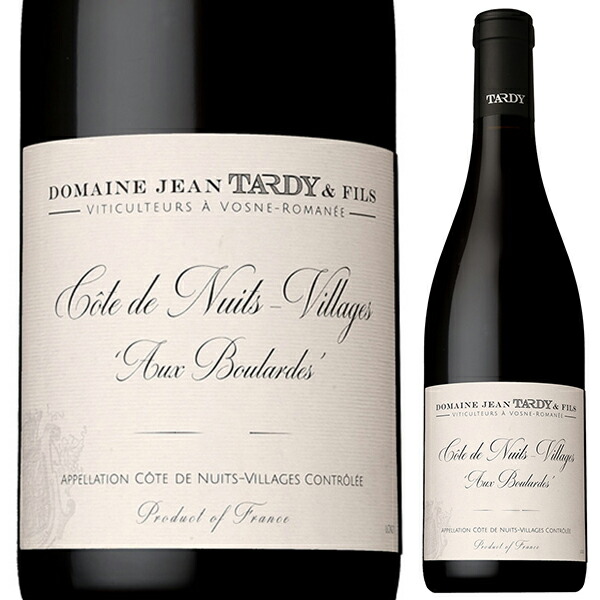 コート ド ニュイ ヴィラージュ ルージュ オー ブラルド 2023 ドメーヌ ジャン タルディ エ フィス 750ml  [赤]