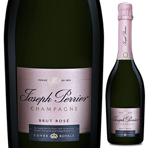 [ギフトボックス入り]キュヴェ ロワイヤル ブリュット ロゼ NV ジョセフ ペリエ 750ml  [発泡ロゼ]