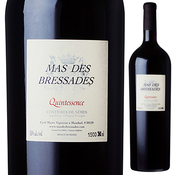 コスティエール ド ニーム ルージュ カンテサンス 2015 マス デ ブレサド 1500ml  [赤] [マグナム・大容量]