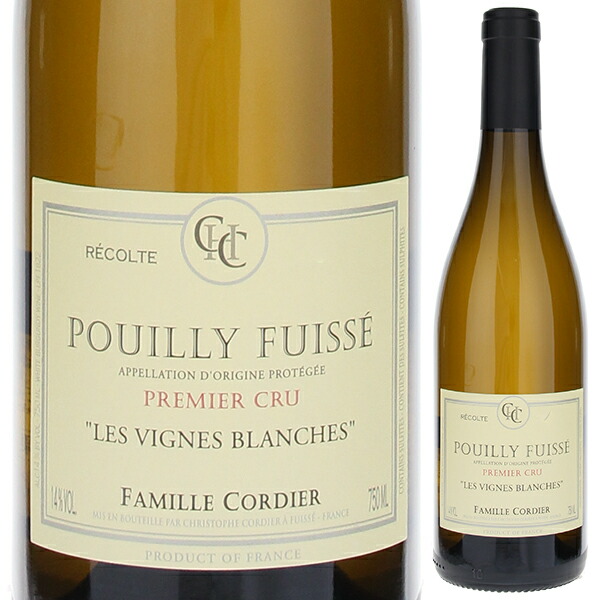 プイィ フュイッセ プルミエ クリュ レ ヴィーニュ ブランシュ 2023 ドメーヌ コルディエ ペール エ フィス 750ml  [白]
