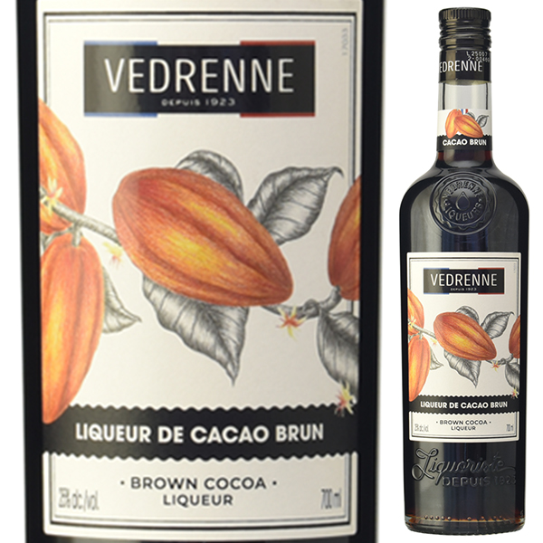 700ml ブラウン カカオ リキュール NV ヴェドレンヌ  [甘口リキュール]