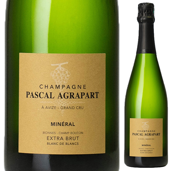 ブラン ド ブラン ミネラル エクストラ ブリュット グラン クリュ 2019 パスカル アグラパール 750ml  [発泡白]