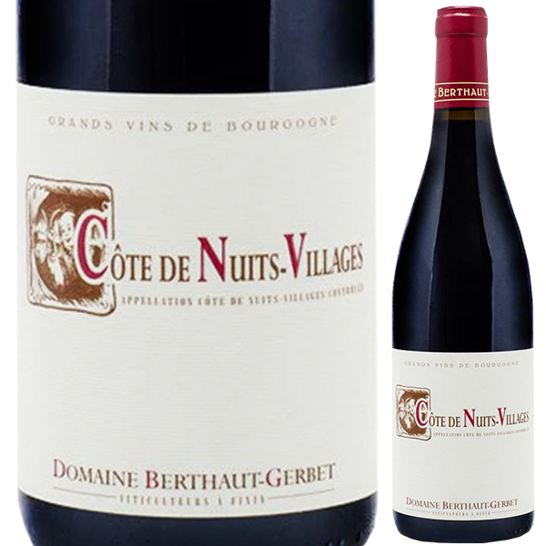 コート ド ニュイ ヴィラージュ 2023 ドメーヌ ベルトー ジェルベ 750ml  [赤]