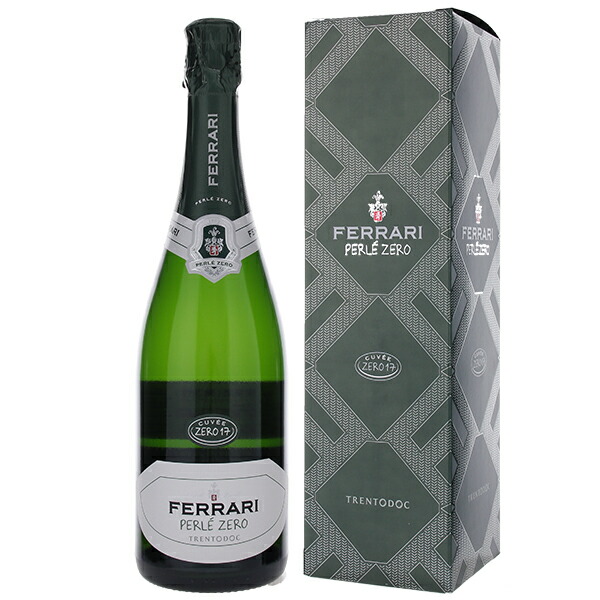 [ギフトボックス入り]ペルレ ゼロ 2014 フェッラーリ 750ml  [発泡白]