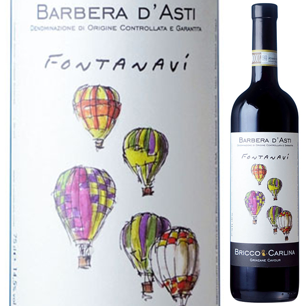 バルベーラ ダスティ フォンタナヴィ 2023 ブリッコ カルリーナ 750ml  [赤]