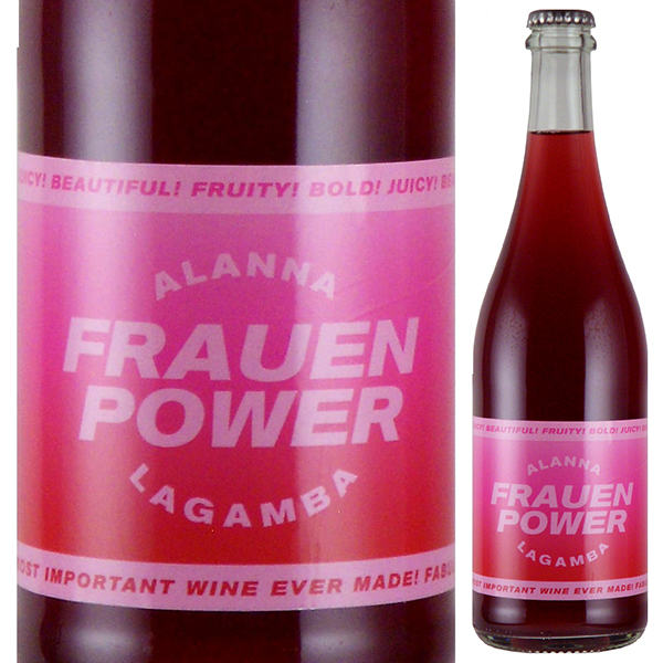 ヴァン ド ラガンバ フラウエン パワー フュージョン 2024 ヴァイングート ヴェルナー 750ml  [微発泡ロゼ]