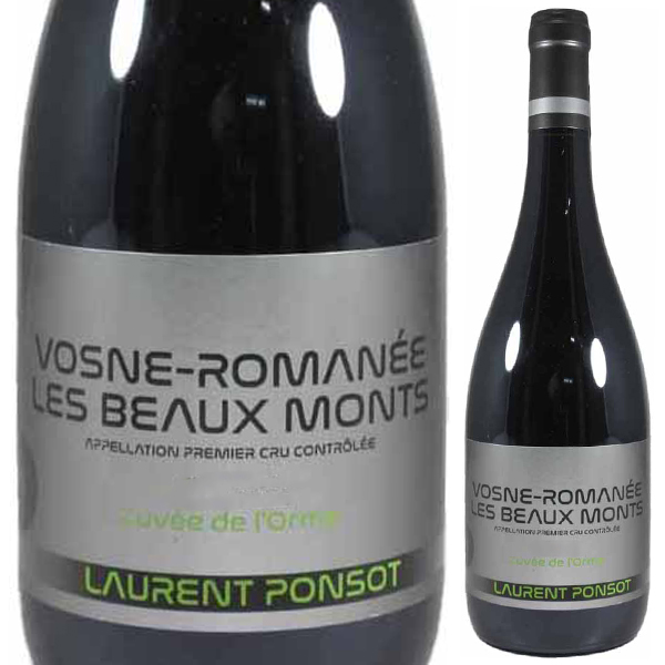 ヴォーヌ ロマネ プルミエ クリュ レ ボー モン キュヴェ ド ロルム 2022 ローラン ポンソ 750ml  [赤]