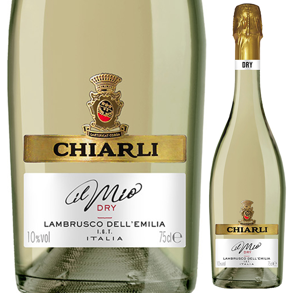 イル ミオ ランブルスコ ビアンコ ドライ NV キアルリ 750ml  [微発泡白]