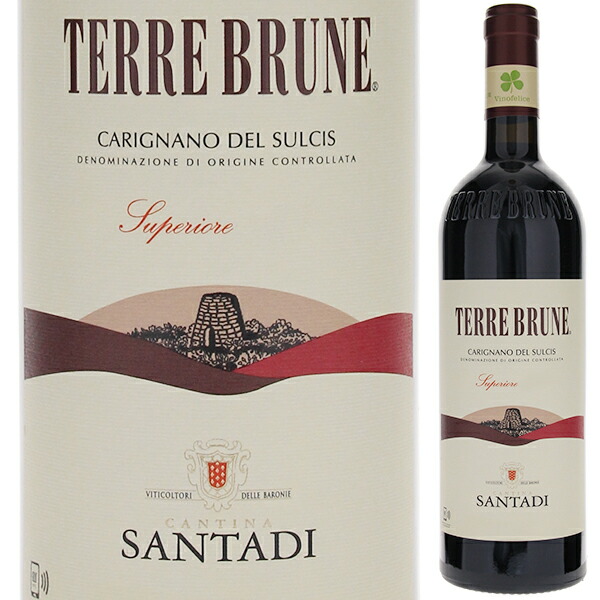 テッレ ブルーネ カリニャーノ デル スルチス スペリオーレ 2020 サンターディ 750ml  [赤]