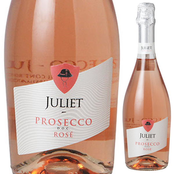ジュリエット プロセッコ ロゼ エクストラ ドライ ミッレジマート 2024 コッリ ヴィチェンツィーニ 750ml  [発泡ロゼ]