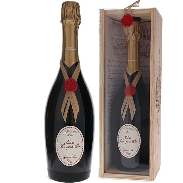 [木箱入り]シャンパーニュ ブリュット グラン クリュ キュヴェ ル プティ クロ 2011 ジャン ヴェッセル 750ml  [発泡白]