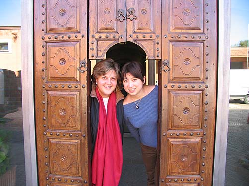 ラファエラさんと記念写真