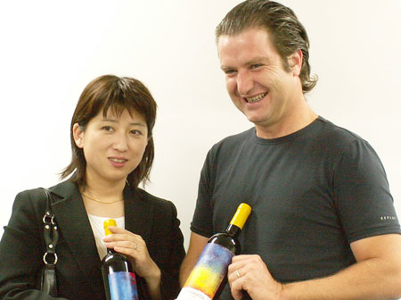 ビービーグラーツ氏と記念写真