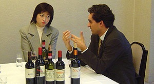 エドアルド氏と談笑