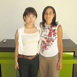 マリアさんとトスカニー店長