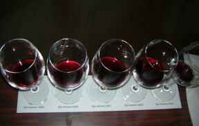 グラスに注がれた試飲アイテム