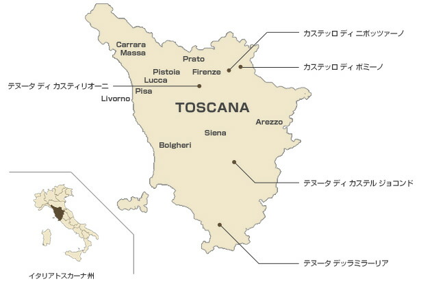 ワイナリー地図