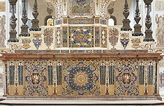 サントスピリト協会の祭壇