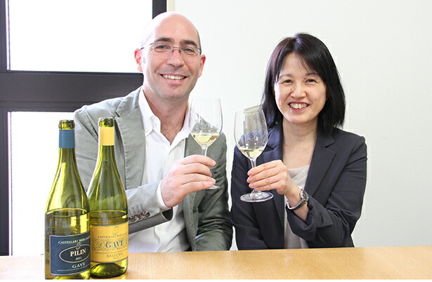 マルコさんと乾杯