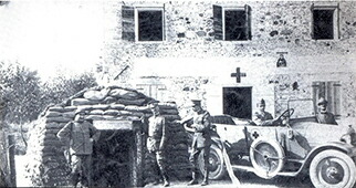 第一次世界大戦中のワイナリー