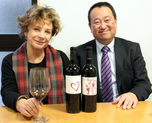 モンテヴェトラーノのシルヴィアさんとジャーナリストの宮嶋氏