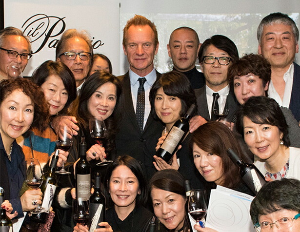 スティングと記念撮影