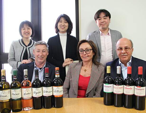 カステッロ コッレ マッサーリ社 クラウディオ ティーパ氏と