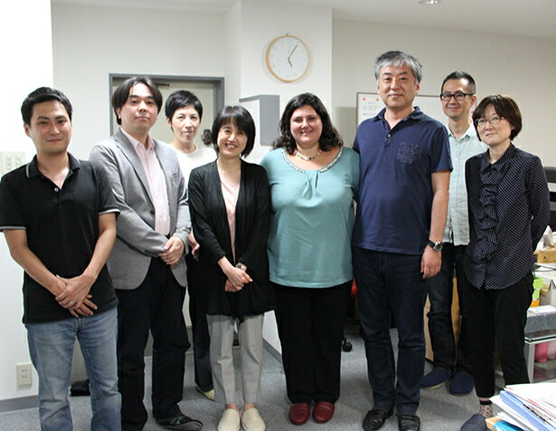 ヴィヴェラ社ロレダーナヴィヴェラさんとトスカニースタッフ