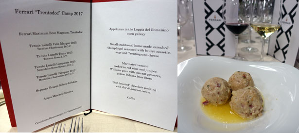 フェッラーリキャンプ2日目ディナー