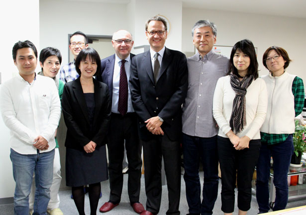 カヴィット社エンリコザノーニ氏、アンドレアニコリーニ氏と