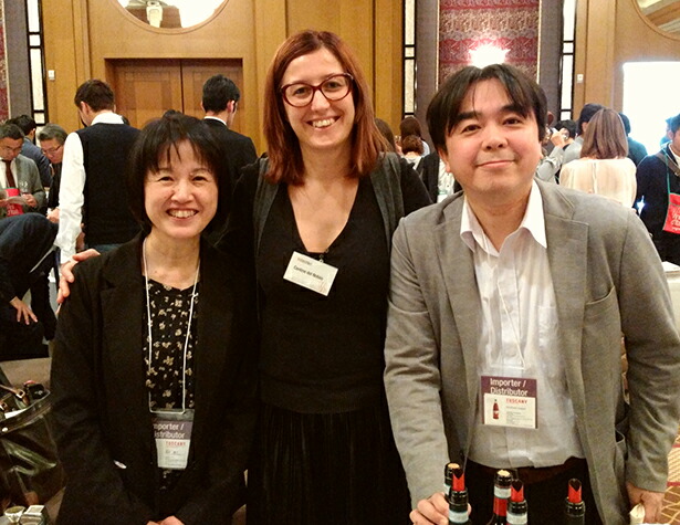 カンティーネ デル ノタイオ社輸出部長 パメラ フォルトゥーナさんと