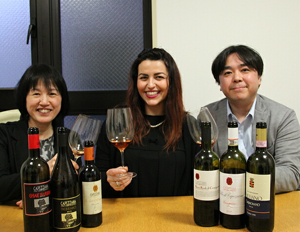 テヌータ ディ カペッツァーナ社 クラウディア マンガティアさんと