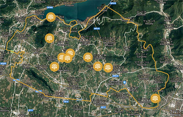 カデルボスコ畑