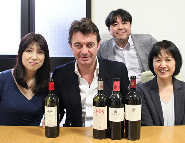 テヌータ ディ ビセルノ社 ニコラ フィッツオーラ氏と