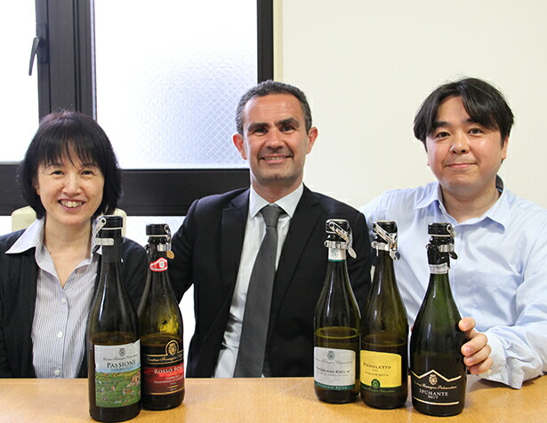 フォルミージネ ペデモンターナ社 アレッサンドロ サティン氏と