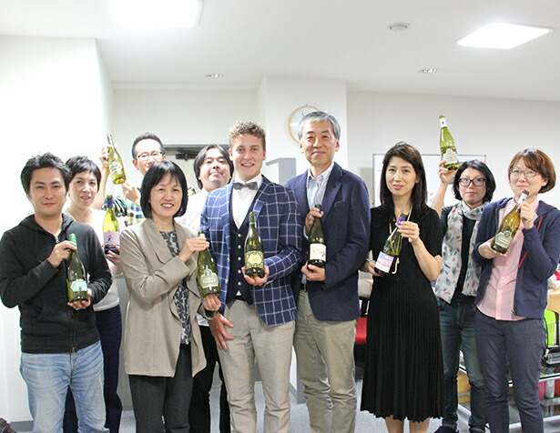 イエルマン社 アロイツ フェリックス　イエルマン氏とトスカニースタッフ