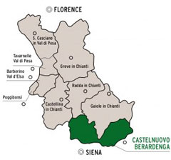 カステルヌォーヴォベラルデンガの場所