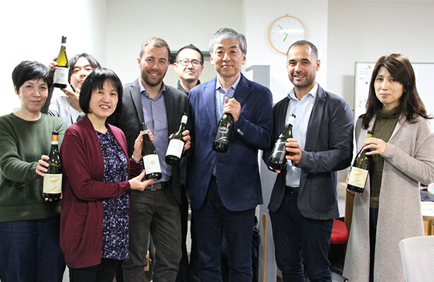 デルテット社 カルロ デルテット氏とトスカニースタッフ