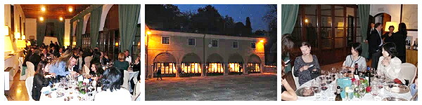 ディナーの様子