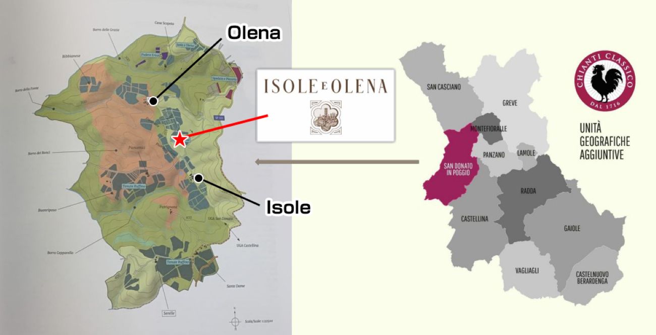 イゾレエオレーナ地図