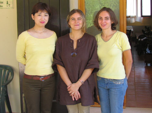 レティッツァさんとマリアルイーザさんと