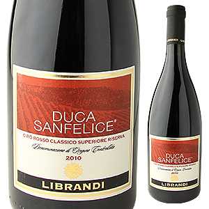 ドゥーカ サンフェリーチェ チロ ロッソ リゼルヴァ 2010