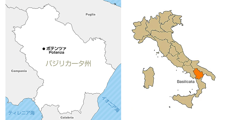 バジリカータ  Basilicata